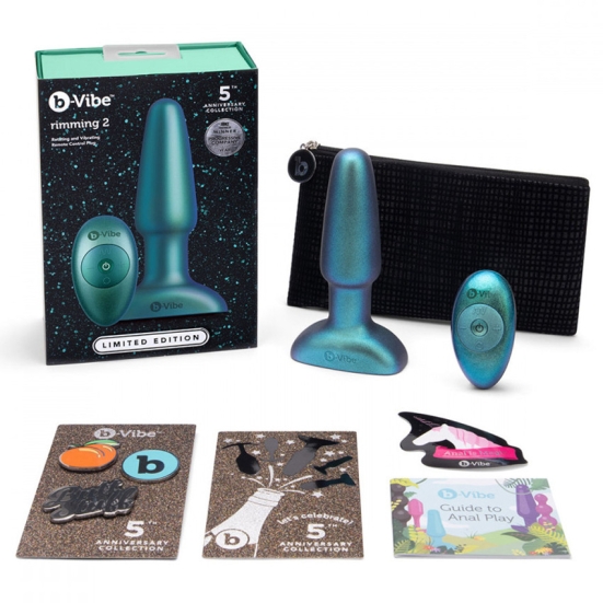 Вибро-пробка b-Vibe Rimming Plug 2