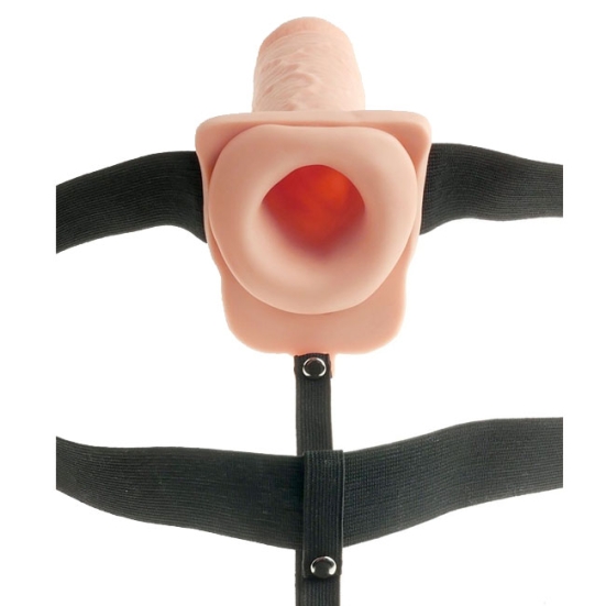 Страпон полый Pipedream 7&quot; Hollow Rechargeable