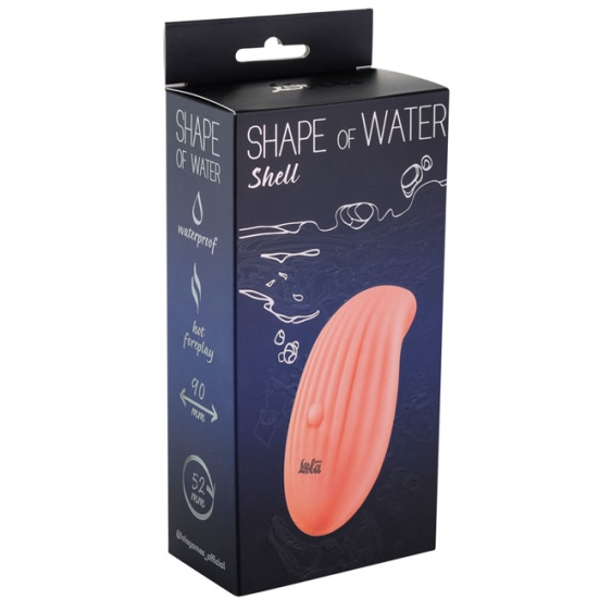 Вибратор Shape of water Shell