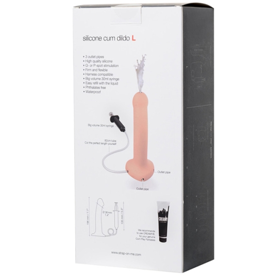 Фаллос Strap-on-me Silicon Cum Dildo L