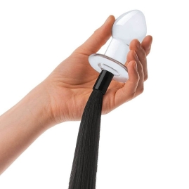 Пробка с хвостом Glas 3" Horse Tail